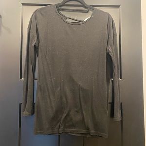 Black American Eagle Top with Open Back